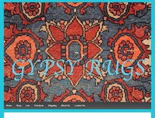 Tablet Screenshot of gypsyrugs.com